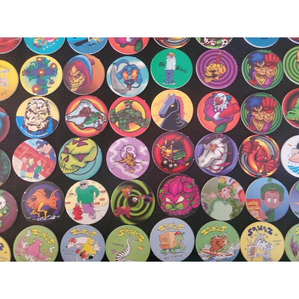 168 Pog Game Slammer Lot Goosebumps Whammers Zoo Ies Lucky Charms See Pictures - Picture 8 of 16